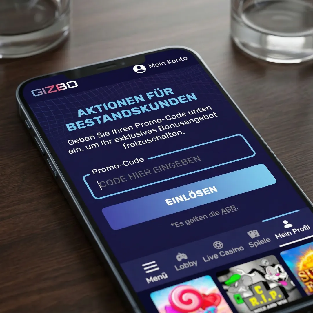 Gizbo Promo Code Bestandskunden